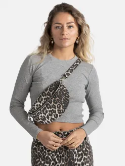 Les Soeurs fanny bag Julian Leopard New