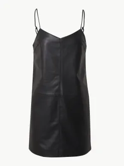Edited Leren Mini-jurk Ellis Black Hot
