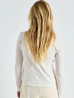 American Vintage Longsleeve Gamipy Blanc Best