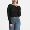 Edited Longsleeve top Halima Black Online