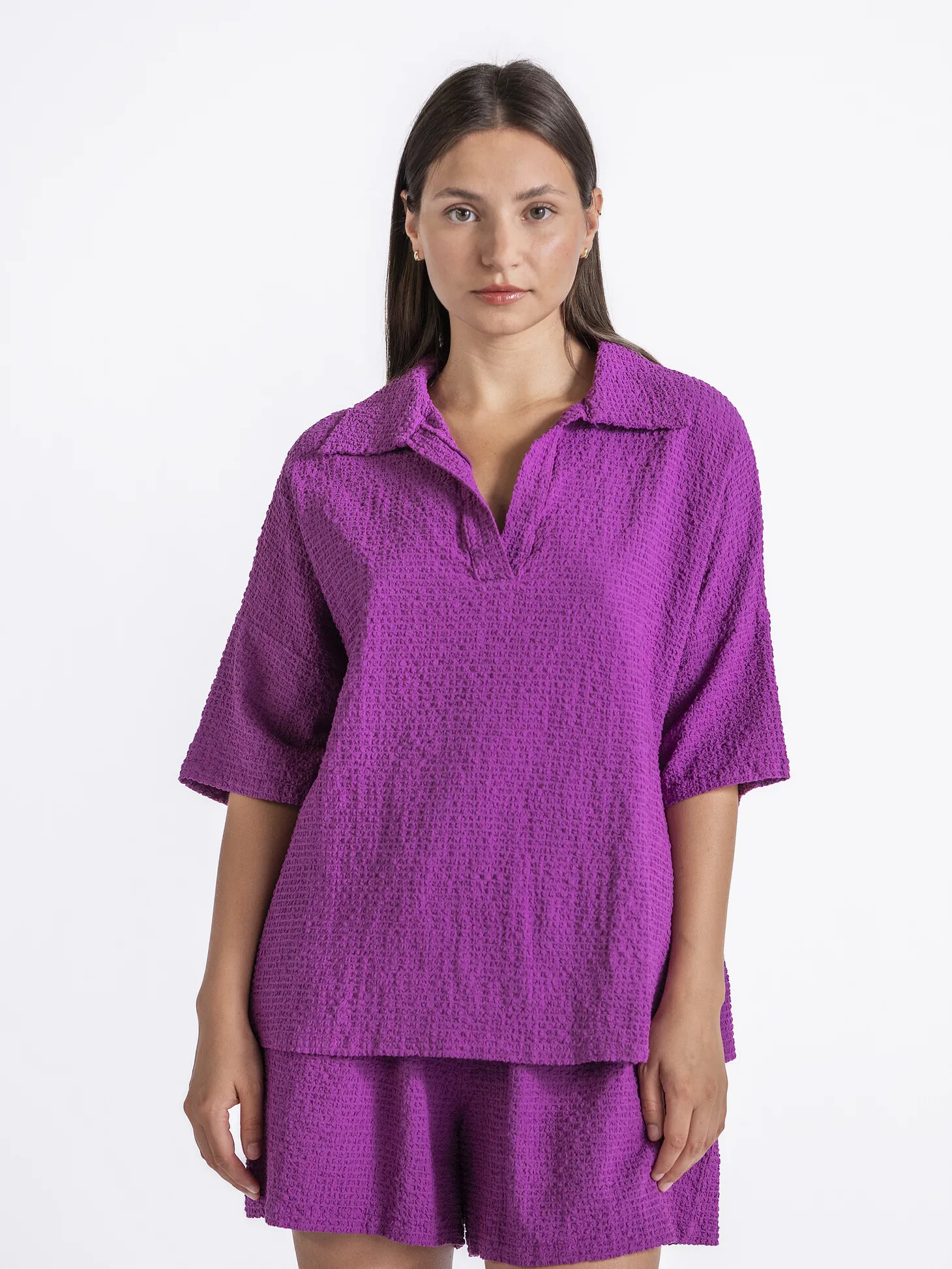Le Marais Maka Blouse Purple Discount