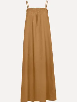 Les Soeurs Maxi-jurk Bobbi Ochre Clearance