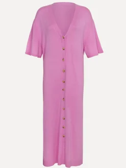 Les Soeurs Maxi-jurk Scarlett Pink Hot