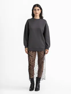 Sofie Schnoor Maxirok kant Black Discount