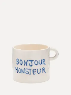 Anna + Nina Mok Bonjour Monsieur Monsieur+Mug Best