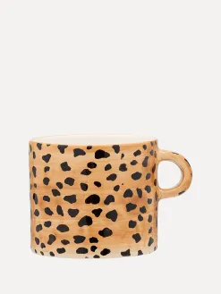 Anna + Nina Mok Leopard Brown New
