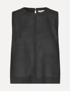 MBYM Mouwloze top Tytus Black New