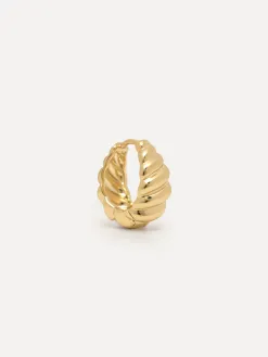 Les Soeurs Oorbel Jazz Croissant Gold Sale