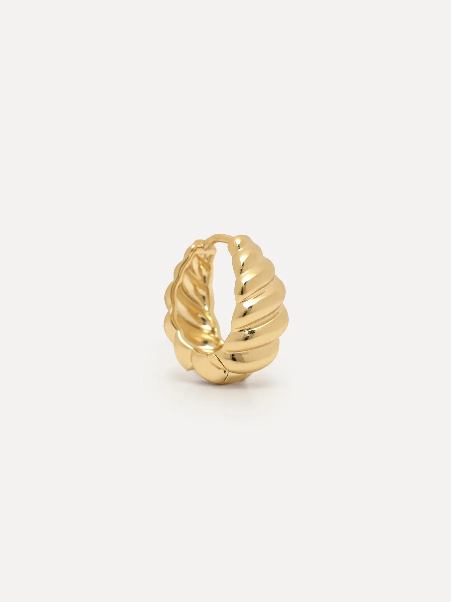 Les Soeurs Oorbel Jazz Croissant Gold Sale