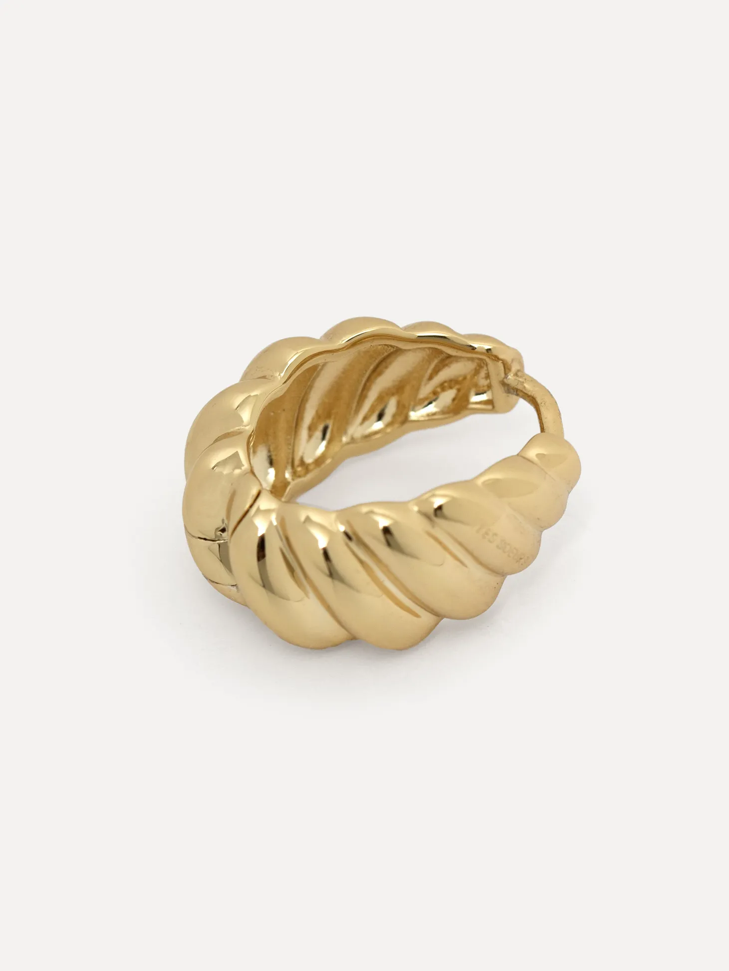 Les Soeurs Oorbel Jazz Croissant Gold Sale