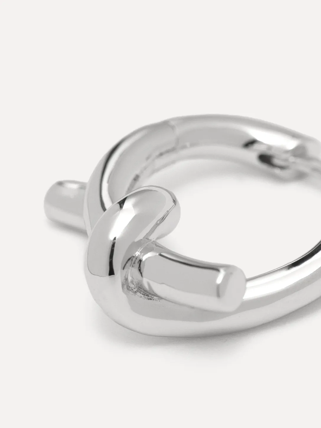 Les Soeurs Oorbel Jazz Knot Silver New