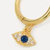 Les Soeurs Oorbel Jeanne Evil Eye Gold Clearance