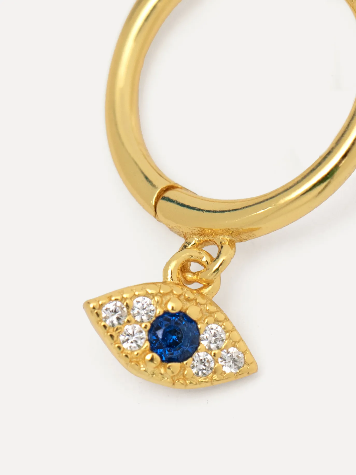 Les Soeurs Oorbel Jeanne Evil Eye Gold Clearance