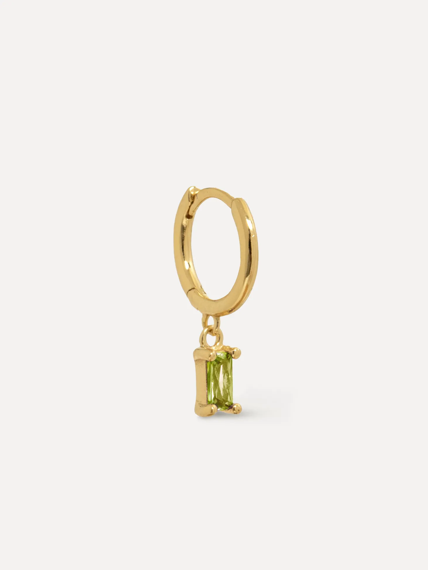 Les Soeurs Oorbel Jeanne Hanging Baguette Clearance