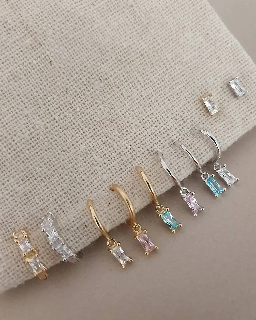 Les Soeurs Oorbel Jeanne Hanging  Baguette Online