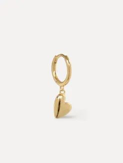Les Soeurs Oorbel Jeanne Heart Gold Sale