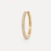 Les Soeurs Oorbel Jeanne Large Strass Gold Hot