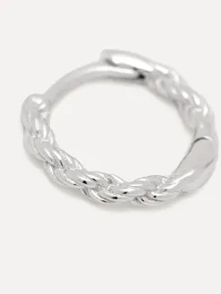 Les Soeurs Oorbel Jeanne Rope Silver Discount