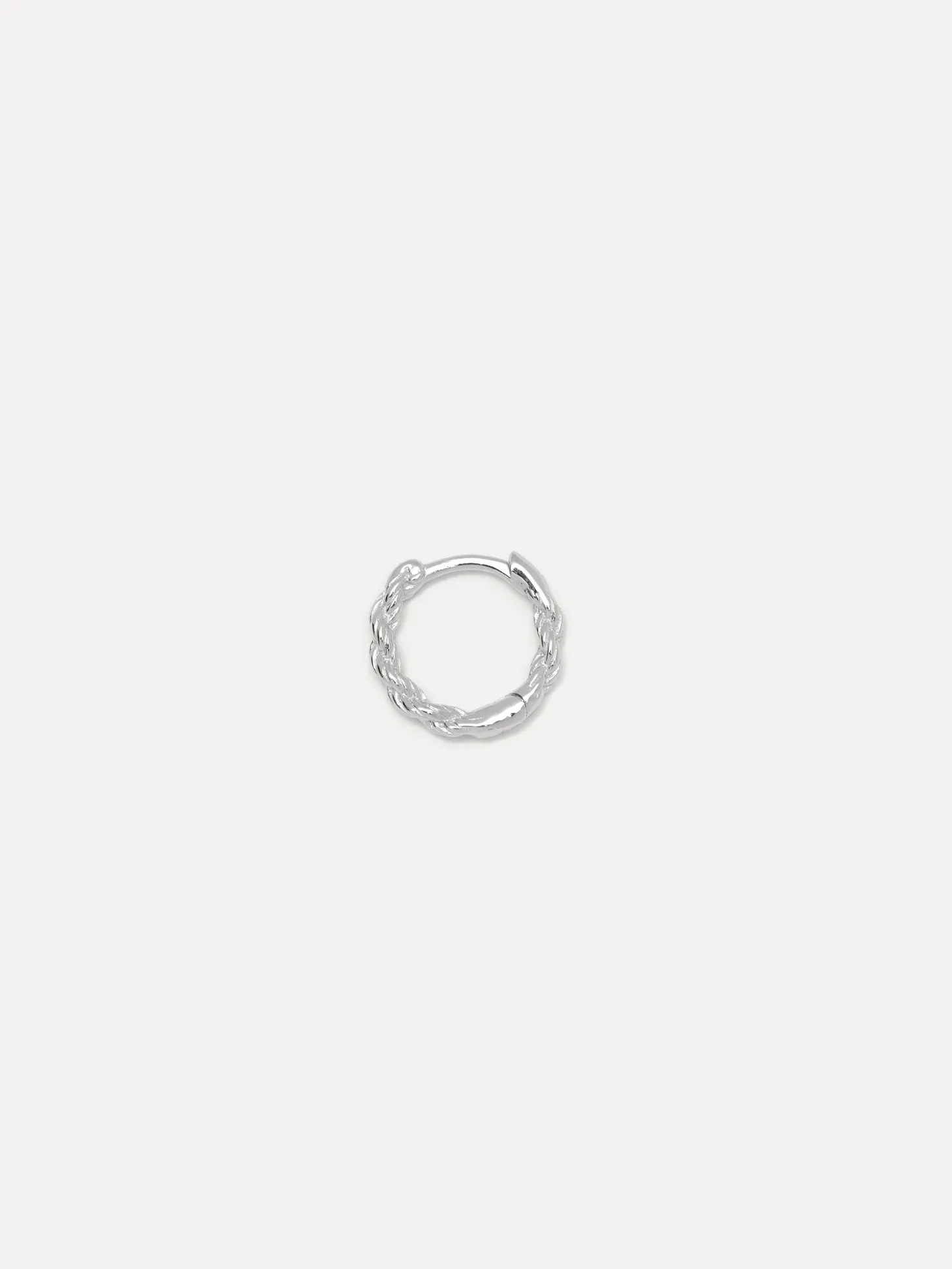 Les Soeurs Oorbel Jeanne Rope Silver Discount