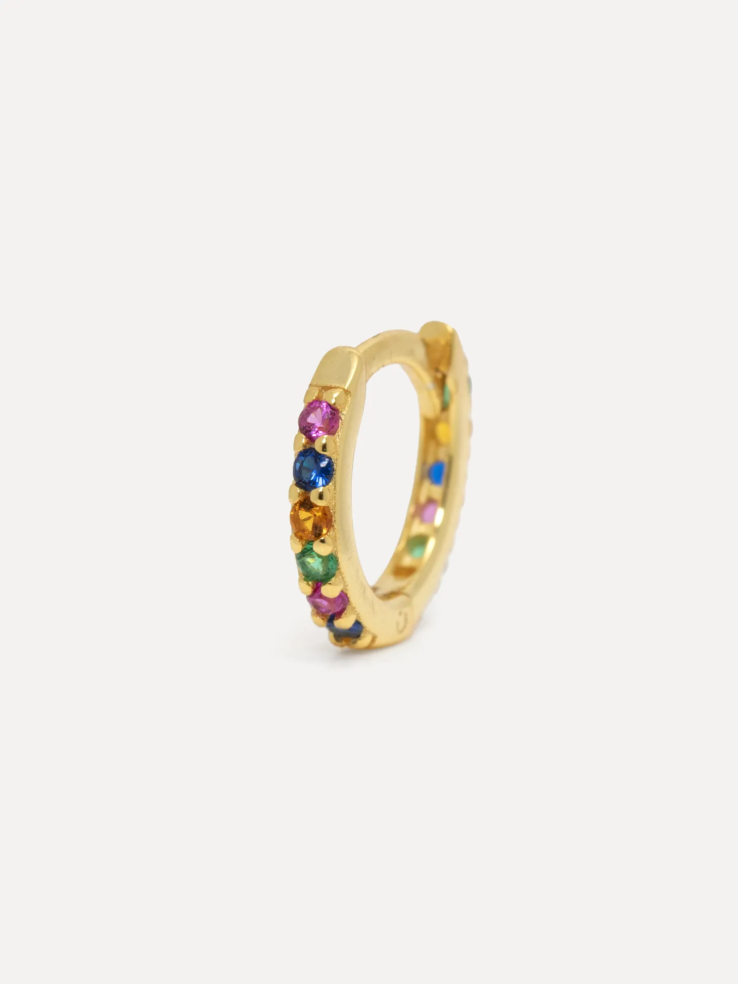 Les Soeurs Oorbel Jeanne Strass Multicolor Gold+Multicolor Outlet
