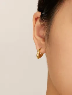 Les Soeurs Oorbel Joanne Flowy Gold Discount