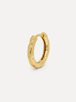 Les Soeurs Oorbel Joanne Hammered Gold Best