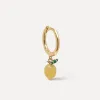 Les Soeurs Oorbel Joanne Lemon Gold Fashion