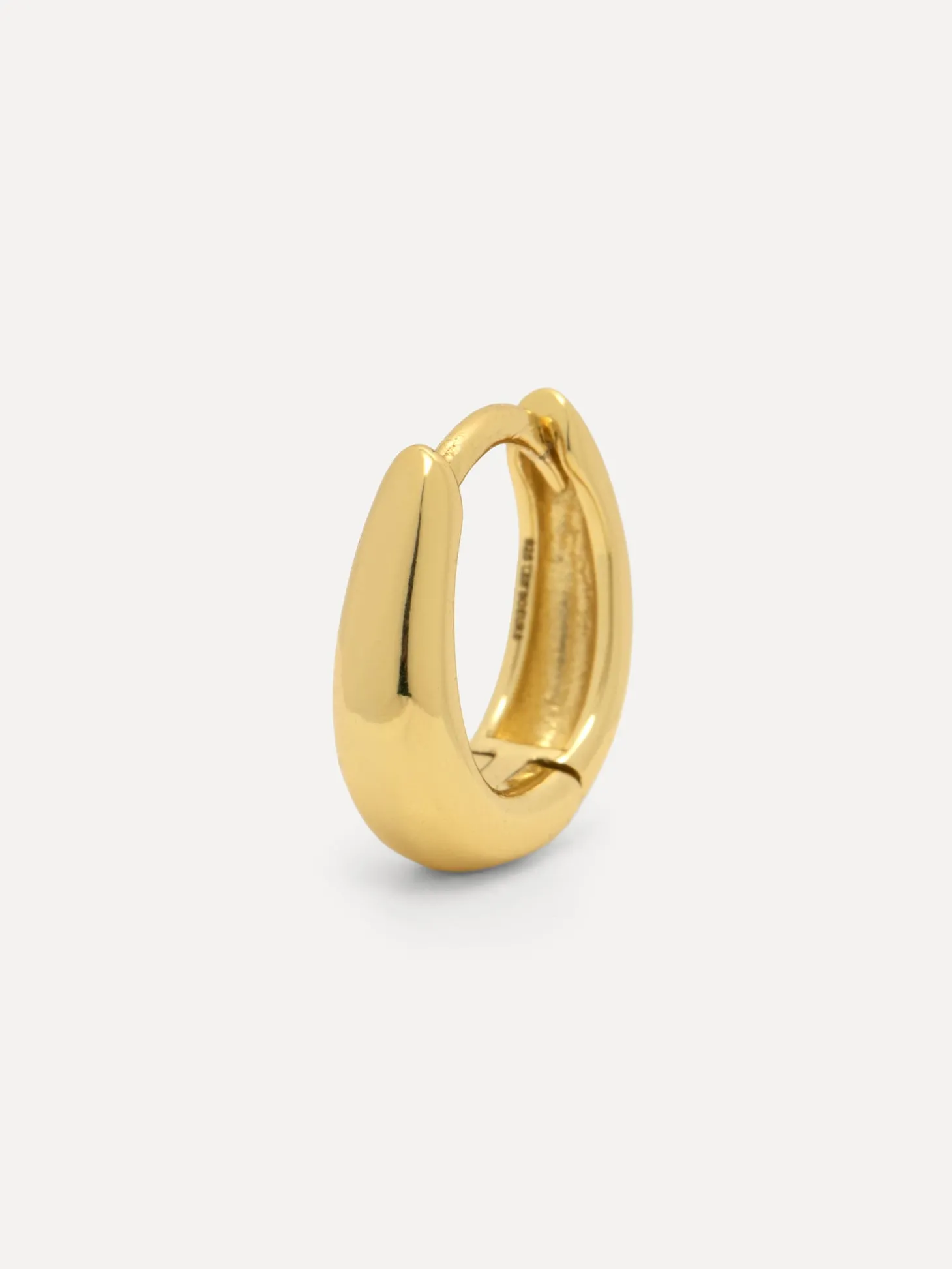 Les Soeurs Oorbel Joanne Oval Mini Gold Discount