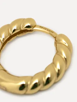 Les Soeurs Oorbel Joanne Twisted Gold Best