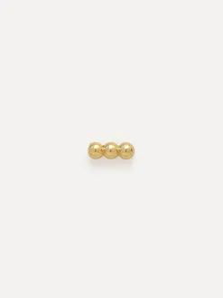 Les Soeurs Oorbel Jolie Barre Dots Gold Best