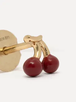 Les Soeurs Oorbel Jolie Cherry Gold Hot