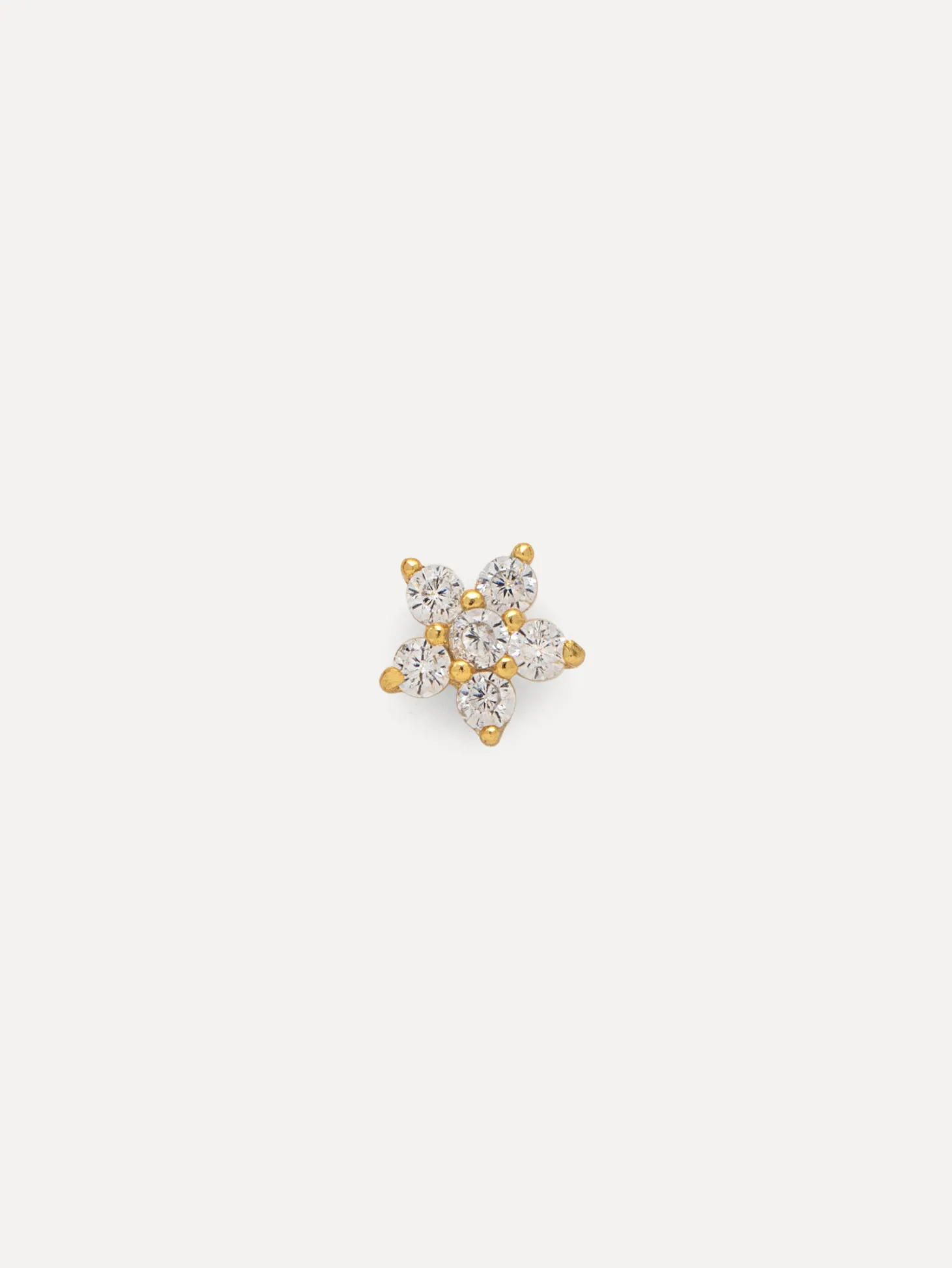 Les Soeurs Oorbel Jolie Flower Strass Gold Online