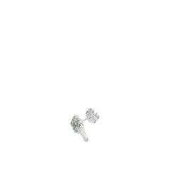 Les Soeurs Oorbel Jolie Palm Strass Silver Clearance