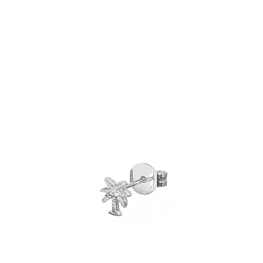 Les Soeurs Oorbel Jolie Palmtree Silver Discount