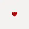 Les Soeurs Oorbel Jolie Red Heart Gold Clearance