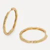 Les Soeurs Oorbellen Set Fara Hammered Gold Best