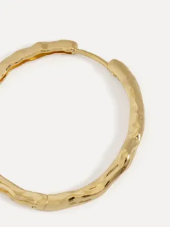 Les Soeurs Oorbellen Set Fara Hammered Gold Best