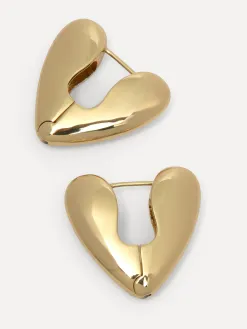 Les Soeurs Oorbellen Set Fara Heart Gold Outlet