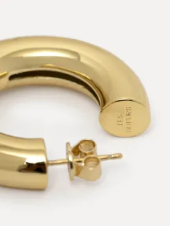 Les Soeurs Oorbellen set Fara Tube Gold Fashion
