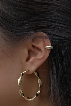 Les Soeurs Oorbellen set Fara Twisted Gold Outlet
