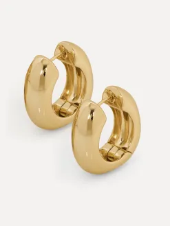 Les Soeurs Oorbellen Set Fara XL Chunky Gold New