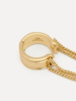 Les Soeurs Oorbellenset Fara Chain Gold Discount