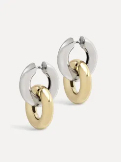 Les Soeurs Oorbellenset Fara Linked Combi Outlet