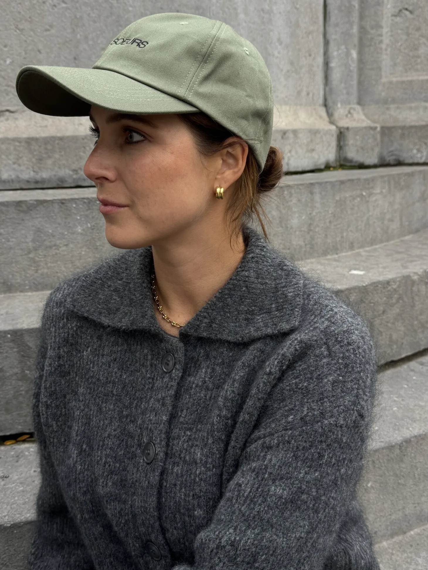 Les Soeurs Pet Poppy Khaki Clearance