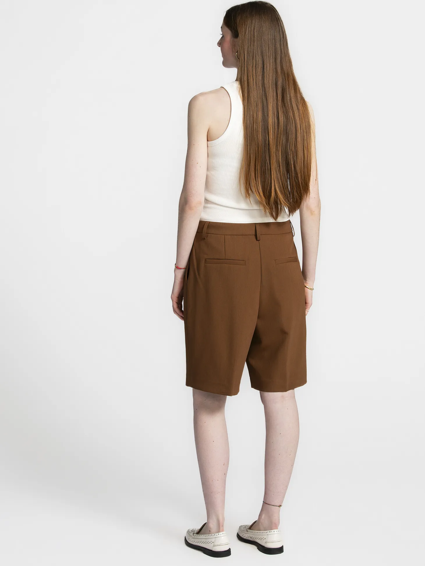Les Soeurs Racerback top Kaila White Clearance