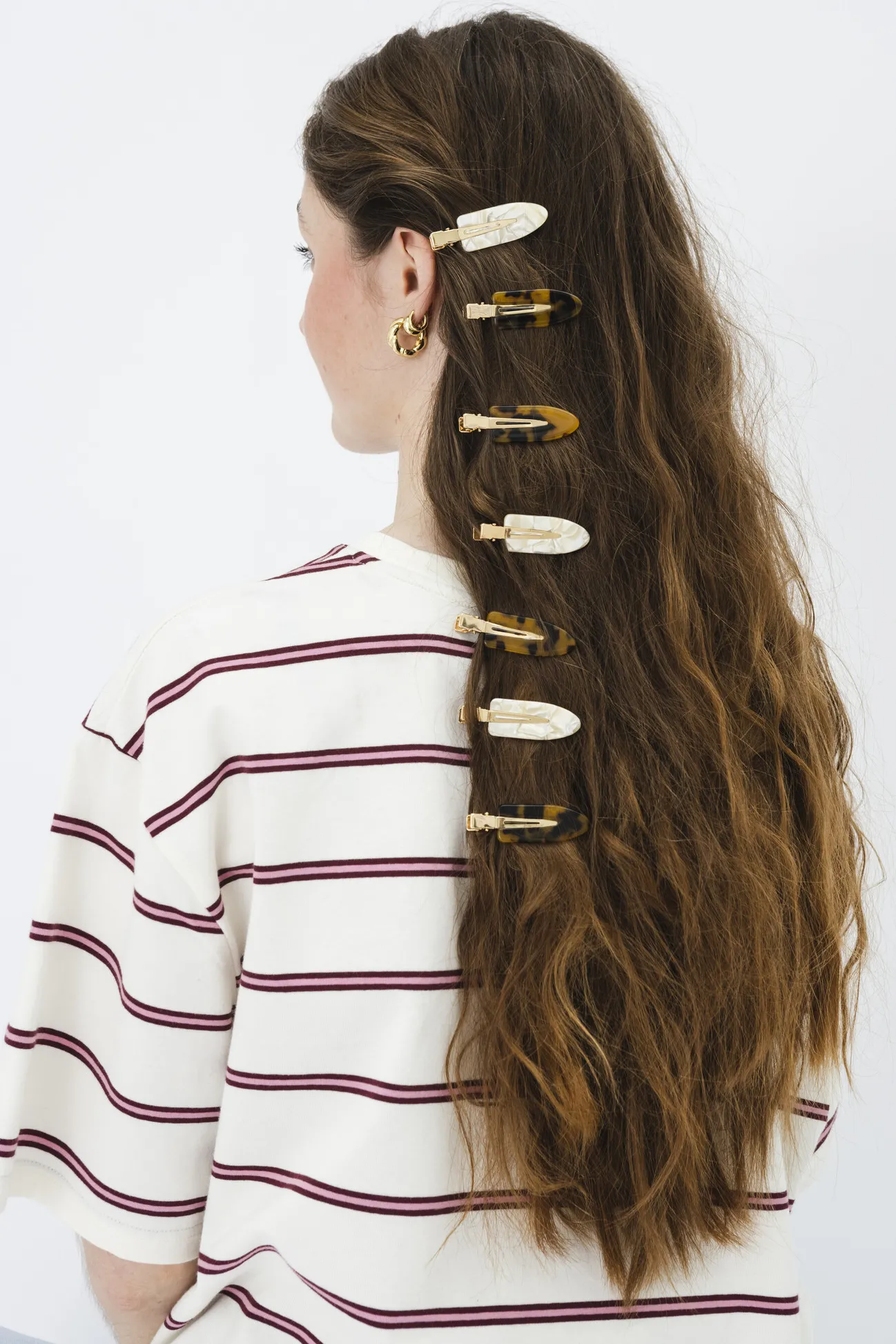 Les Soeurs Resin clips GRWM Dark+Tortue Discount