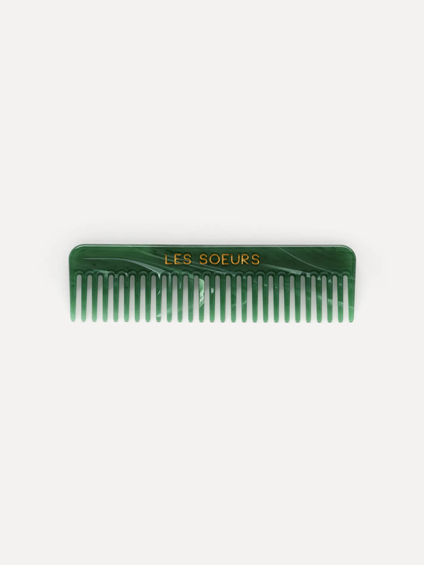 Les Soeurs Resin haarkammetje Green Sale
