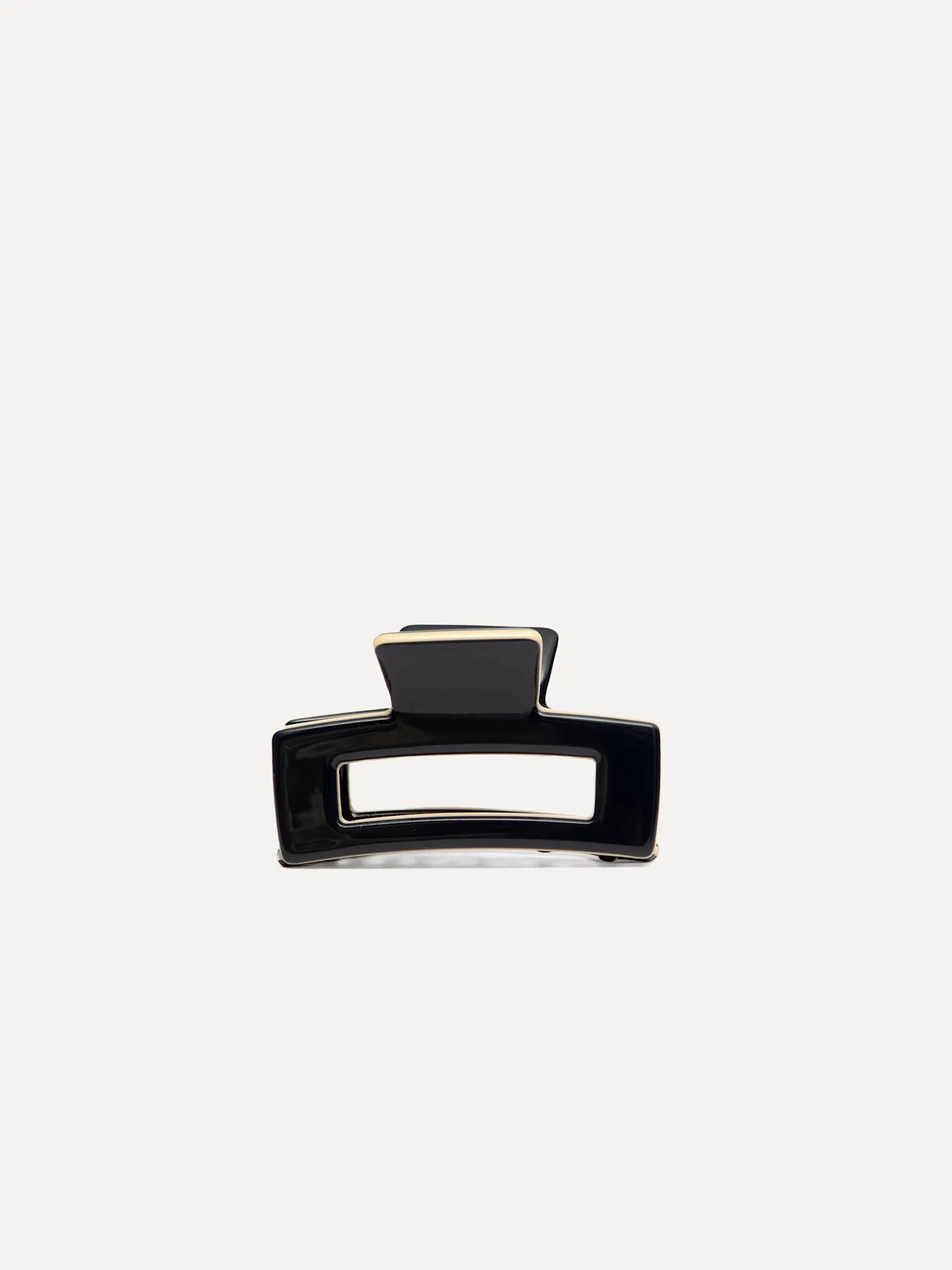Les Soeurs Resin haarspeld rechthoekig Navy Best