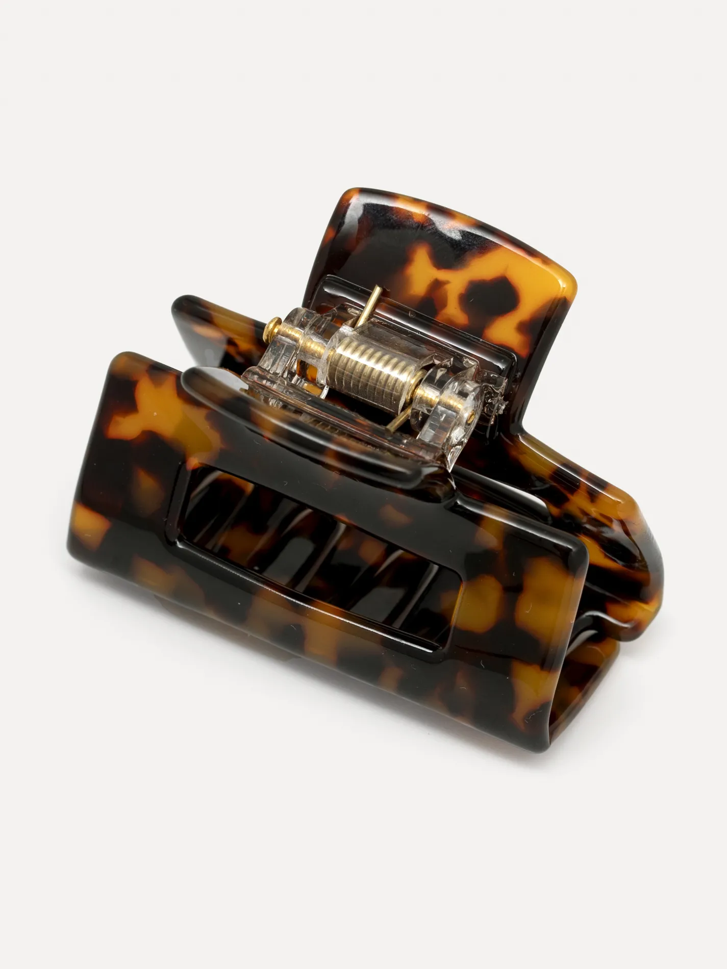 Les Soeurs Resin haarspeld rechthoekig Dark+Tortue Online