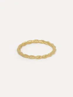 Les Soeurs Ring Chloe Spiral Gold Best